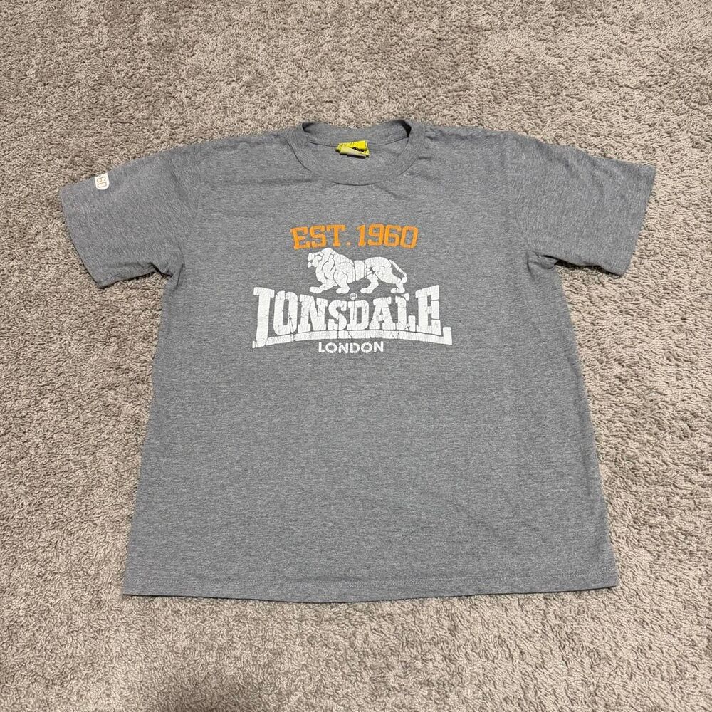 Lonsdale Men's Grey T-shirt
